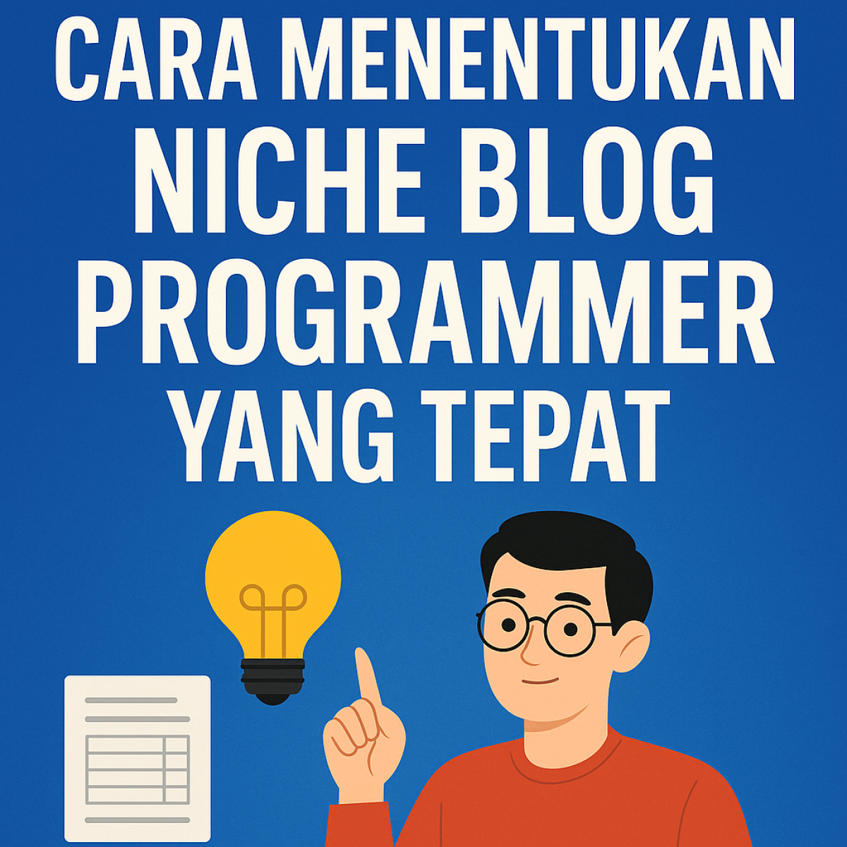 Cara Menentukan Niche Blog Programmer yang Tepat